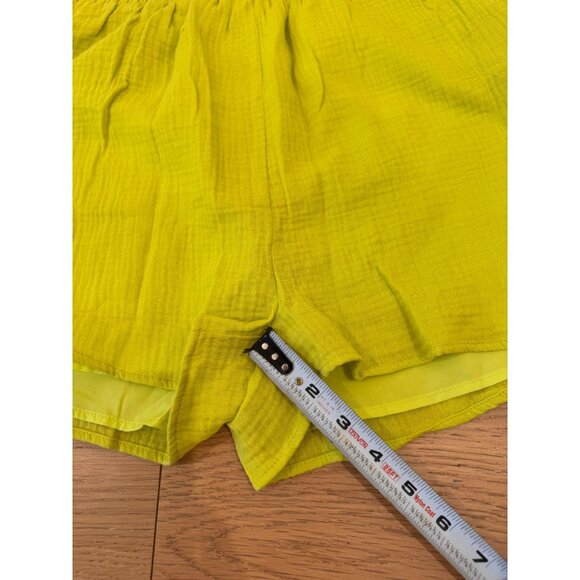 NWT Meet Me In Santorini Lime Green Shirt and Short 2 piece Set Womens Size XL - Picture 13 of 13